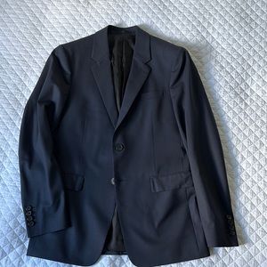 Theory wool slim fit Navy sport coat size 38r
